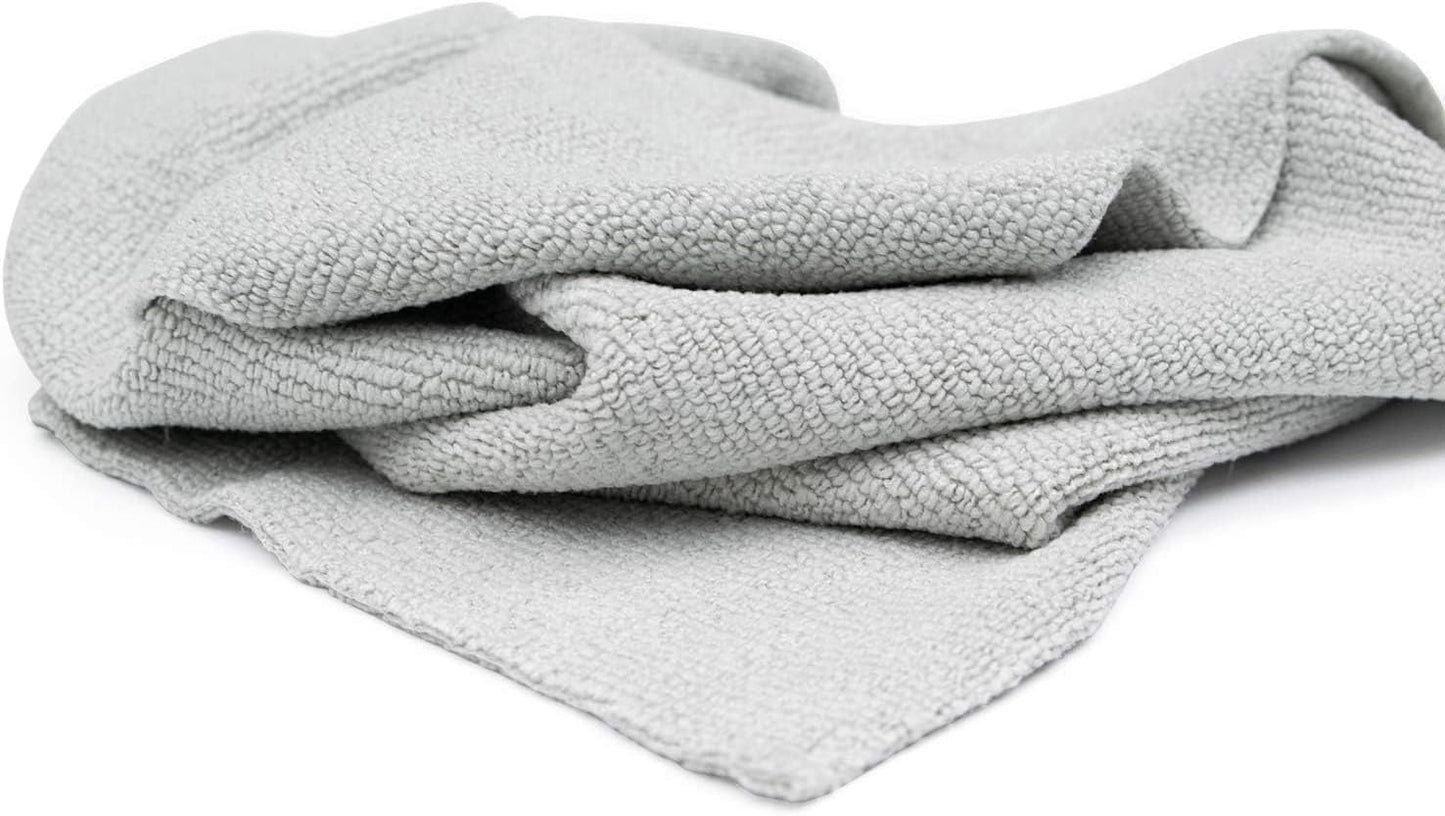 - the Edgeless Pearl - Professional Microfiber Detailing Towel for Ceramic Coating, Leveling & Sealant Removal, Scratch-Free & Tagless, 320Gsm, 16X16 Inches, Ice Grey - 12-Pack