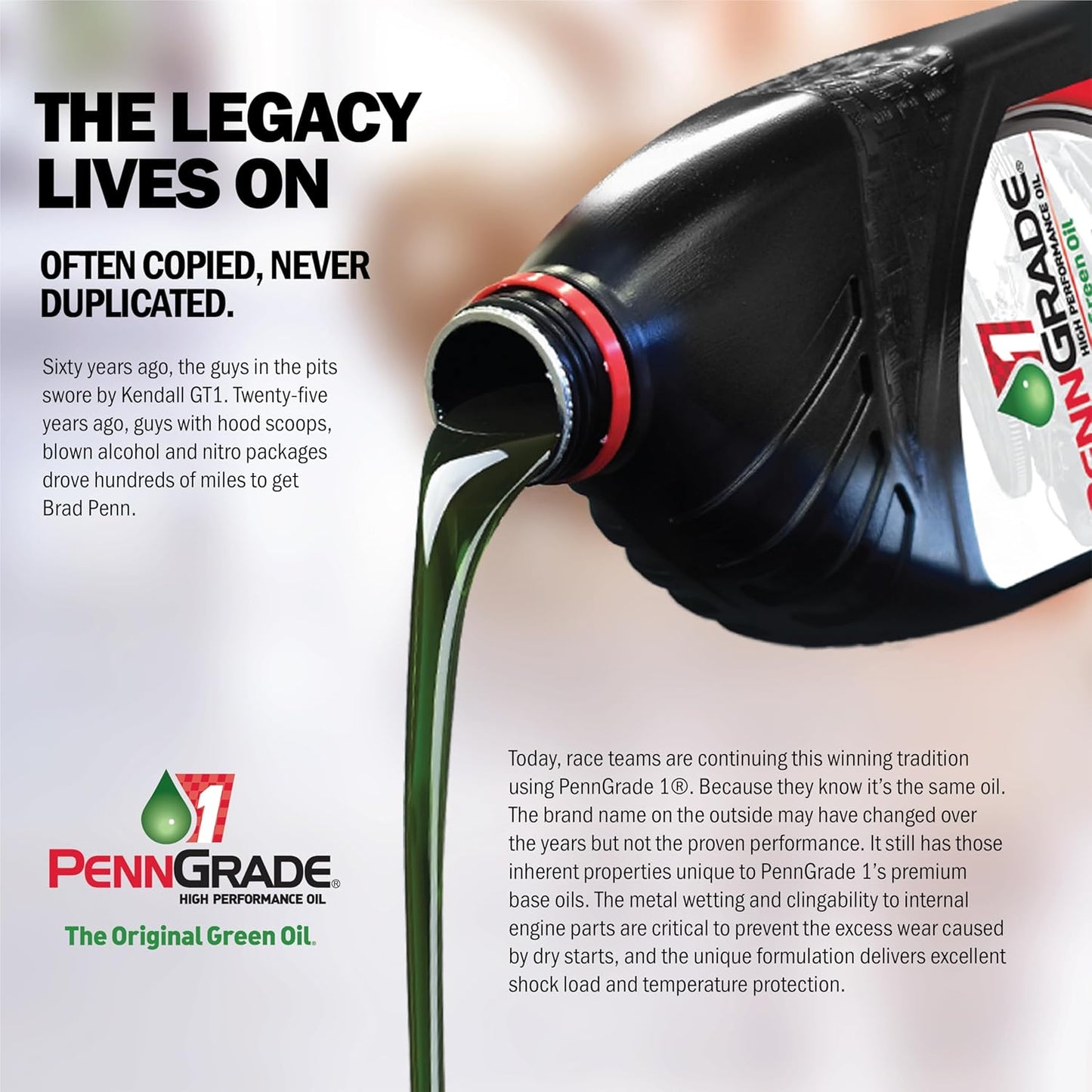 , 71196, Synthetic Blend High Performance Oil SAE 20W-50, 1 Quart (6 Pack)