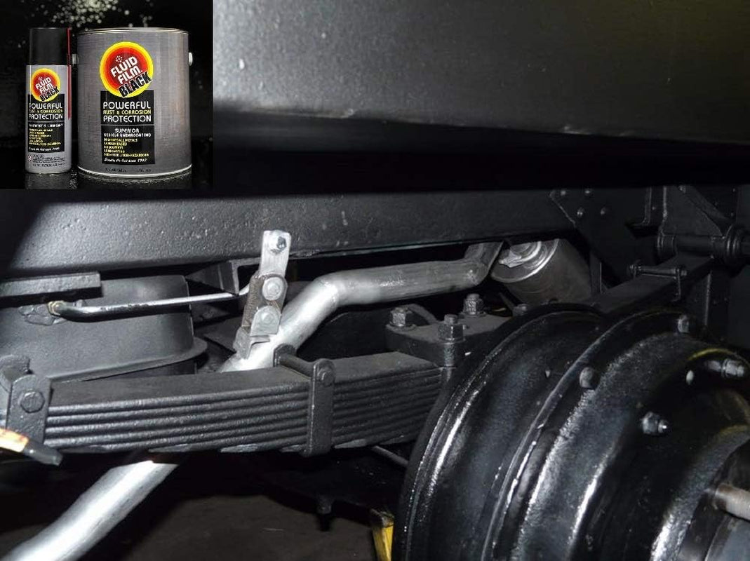 Black Non-Aerosol, Long Lasting Corrosion, Penetrant & Lubricant, Anti-Rust Coating, Protects All Metals in Marine and Undercoating in Automotive & Snow-Handling Vehicles, 1 Gallon