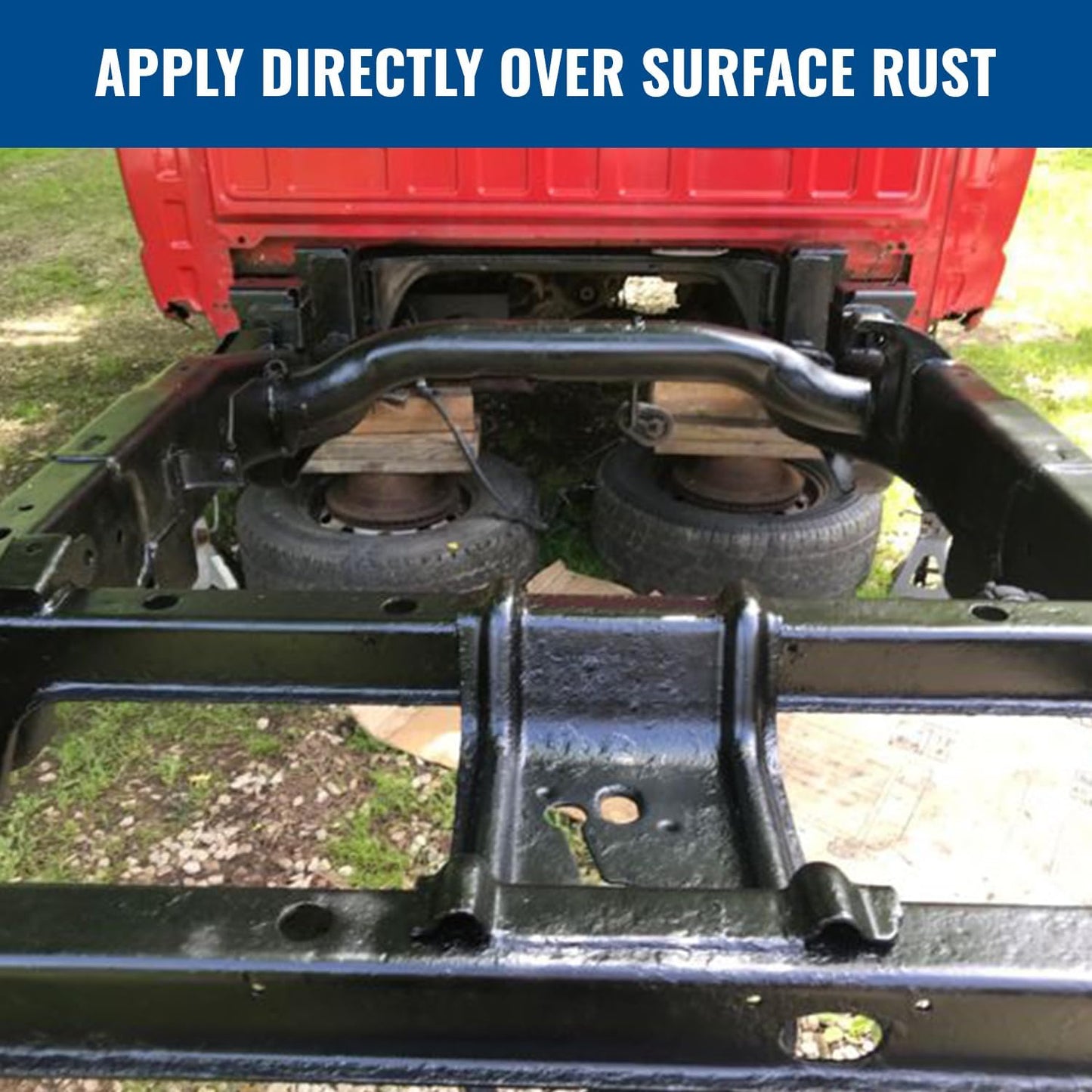 Matte Black Rust Encapsulator plus | Long Lasting Durable Finish 1 Coat Maximum Rust Protection | Heat Resistance up to 350 Degrees Fahrenheit | 1 Quart, Matte Black