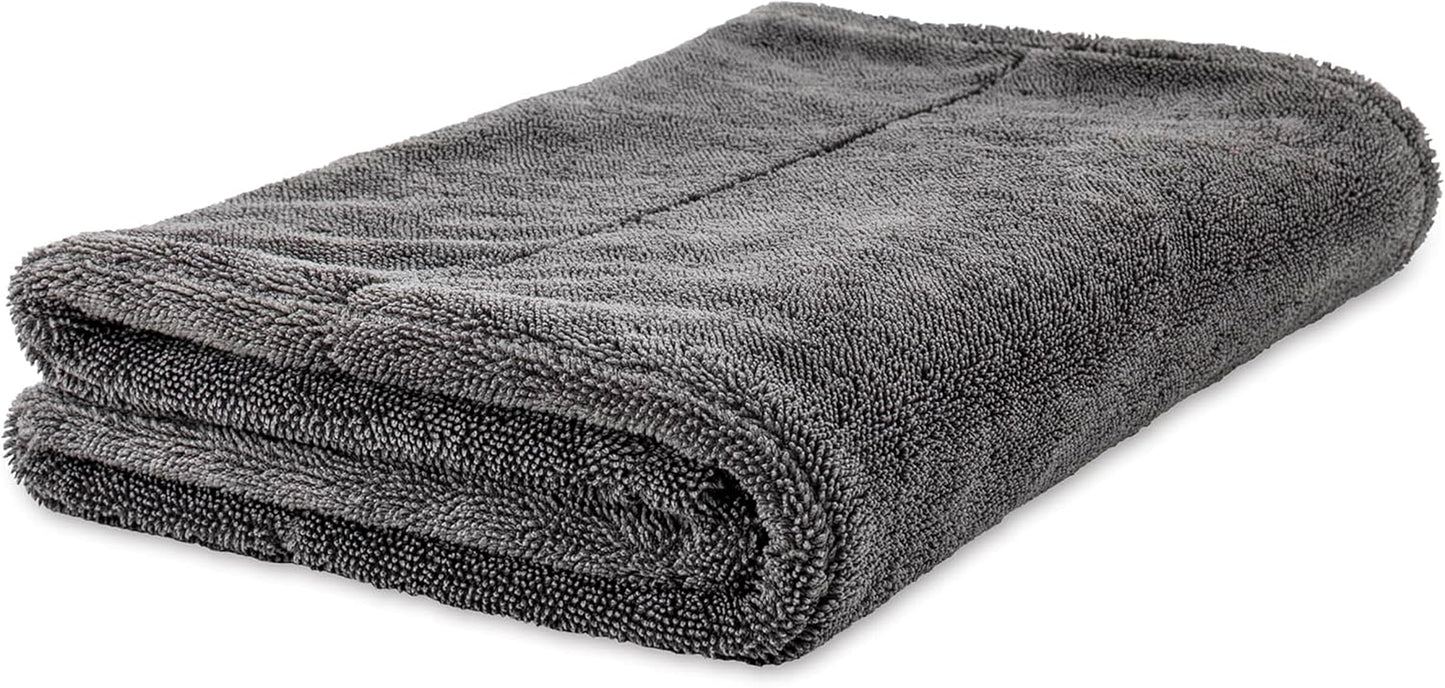 Extra-Large PFM Edgeless Microfiber Drying Towel for Car Wash and Detailing, Ideal for Suvs, Trucks, and Rvs, 29" X 36", 55596