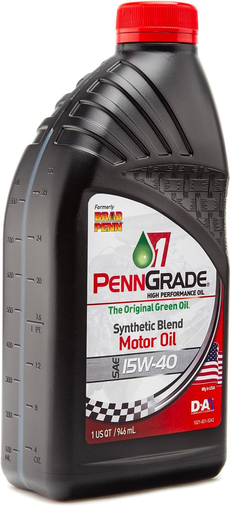 , 71586, Synthetic Blend High Performance Oil SAE 15W-40, 1 Quart (12 Pack)
