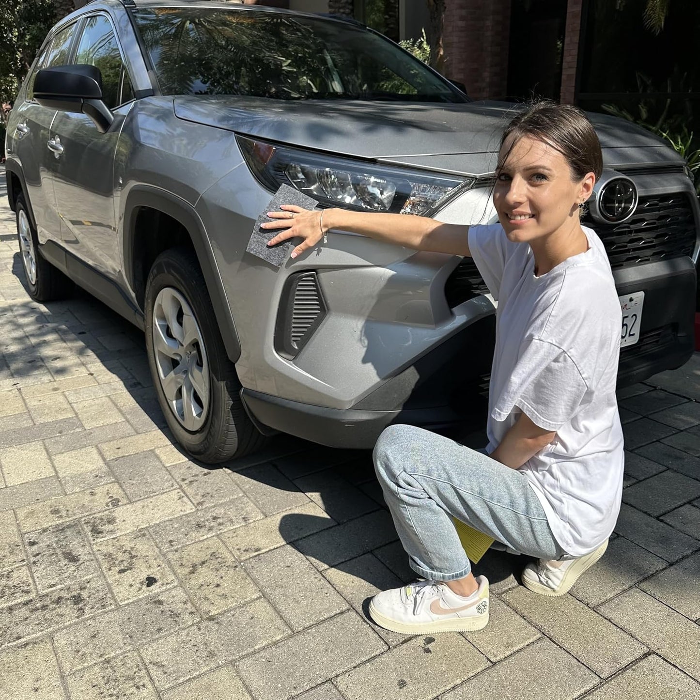 Breathe Green Nano Sparkle Cloth Car Scratch Remover, Advanced Nanotechnology, Nanosparkle Cloth for Car Scratches Reusable Repair and Buffer Safe for All Cars and Colors
