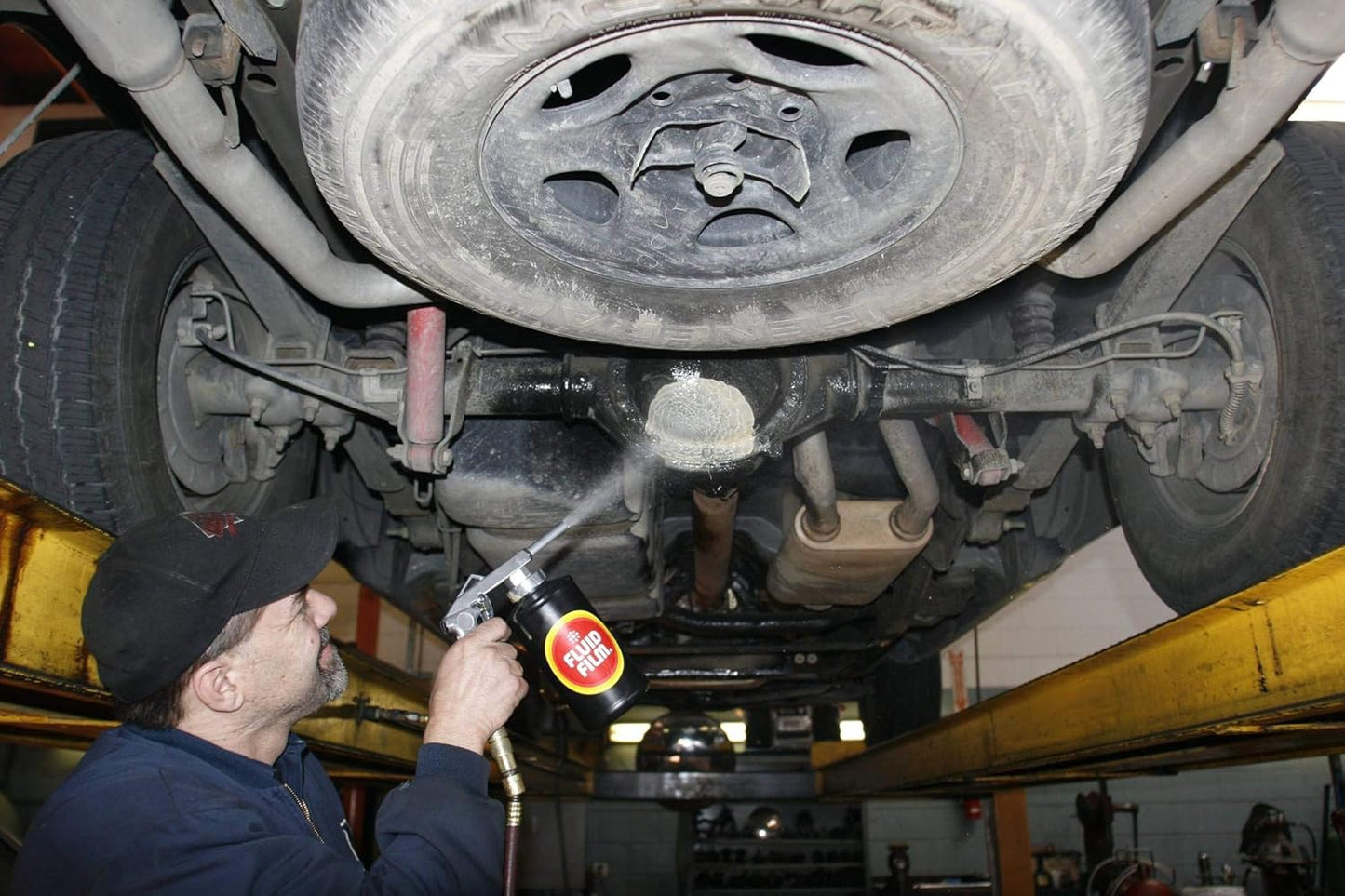 Black Non-Aerosol, Long Lasting Corrosion, Penetrant & Lubricant, Anti-Rust Coating, Protects All Metals in Marine and Undercoating in Automotive & Snow-Handling Vehicles, 1 Gallon