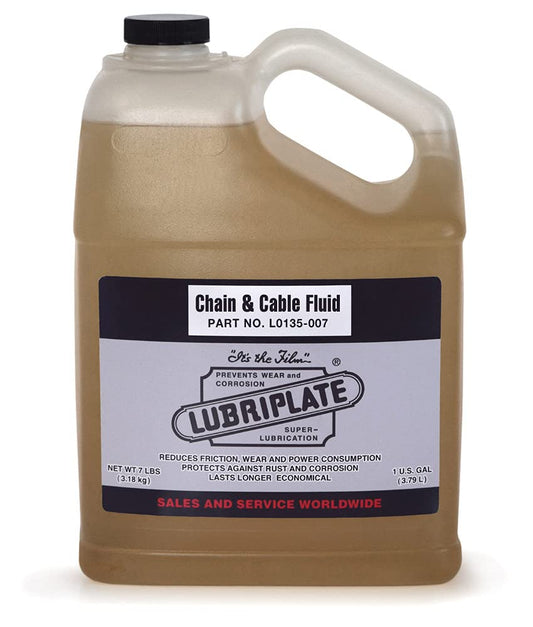 Chain & Cable Fluids Style: Cap. Wt.:7"Lb, Pkg Jug