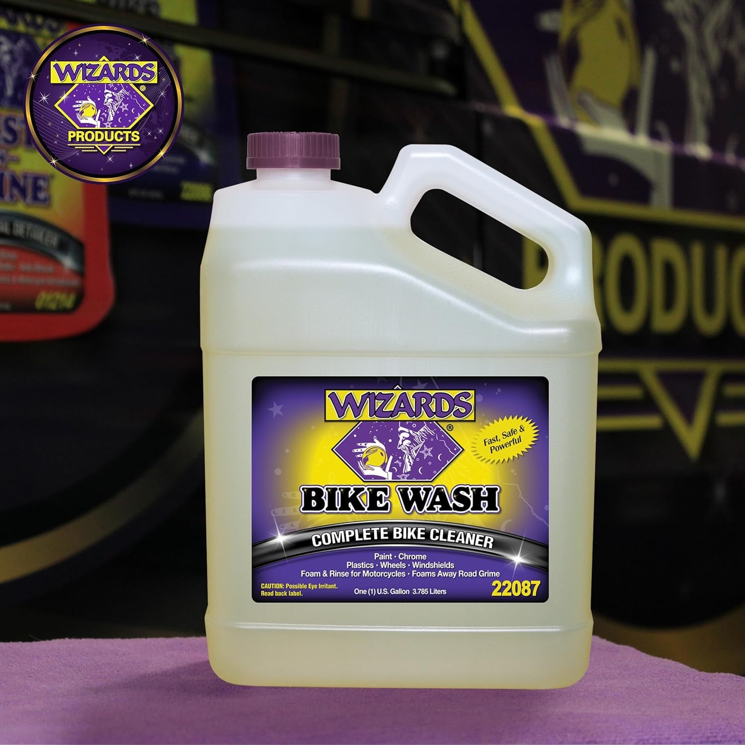Bike Wash - Cleaner for Motorcycle Washing Kit - Quick Detailer for Bike Kit with Bug Remover - for Your Motorcycle Accessories and Detail Kit - 1 Gallon