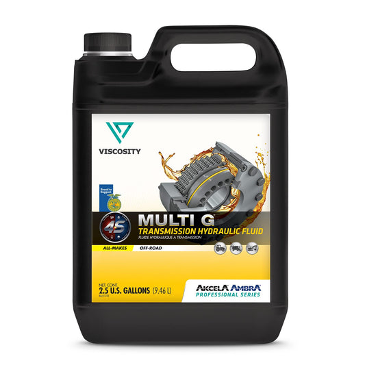 Multi G Transmission Hydraulic Fluid - Compatible with Mahindra, Mccormick Tractors - 2.5 Gallons - 77462NPYUS