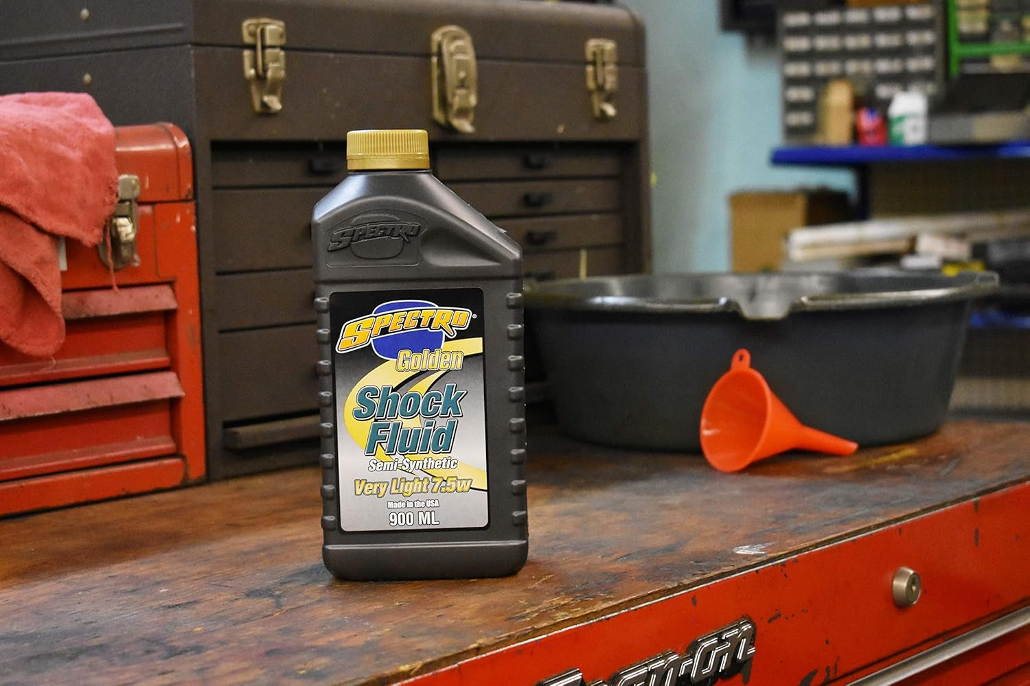 Spectro 310268 2.5W Golden Shock Fluid Synthetic Blend - 900Ml.