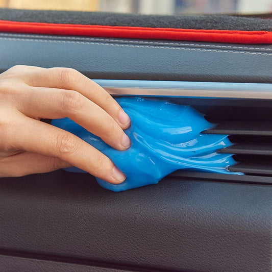Car Cleaning Gel for Car Detailing - Pack of 4 - for Removing Dust from Car Vent Dashboard Interior, Keyboard Cleaning Putty for PC, Laptop