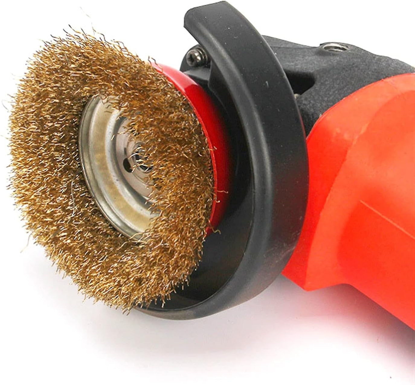 Polishing Pad 4Pcs Grinding Wire Brush Metal Rust Removal Polishing Wheel Copper Wire Wheels Rims Steel Wire Wheel Brush for Angle Grinders High Chemical Resistance and Durability Perform
