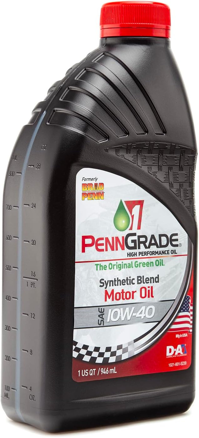 , 71446, Synthetic Blend High Performance Oil SAE 10W-40, 1 Quart