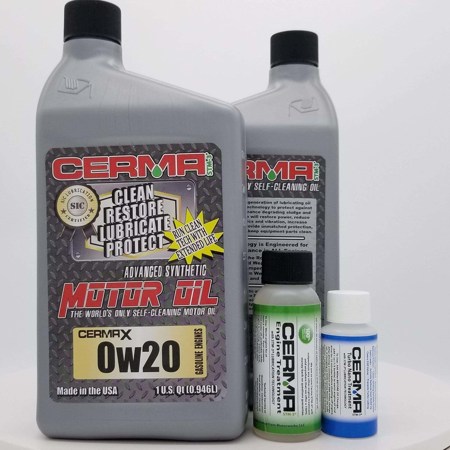 Performance-Racing Value Package with Manual Transmission 2Oz Yes - Add Turbo-Induction Treatment 1 Oz for Auto 5 Quarts 0W20 Performance Package