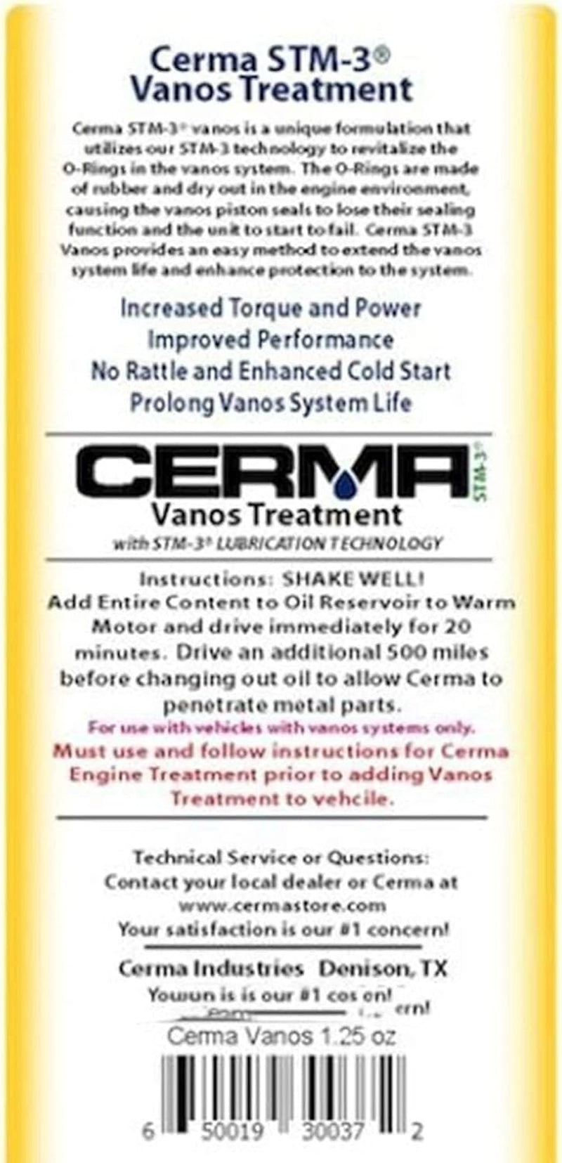 Vanos System Treatment