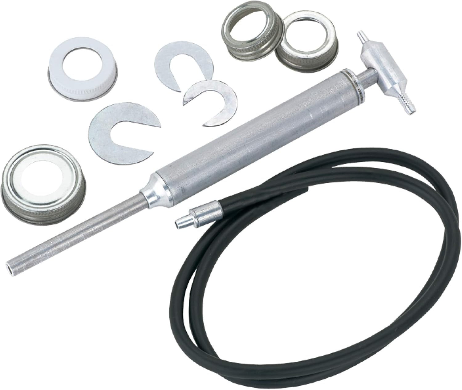LX-1346 Gray Brake Fluid Pump. Designed to Pump Most Non-Corrosive Fluids from One Gallon (3.8 L) Cans Such as Brake Fluid, Power Steering Fluid, Etc.