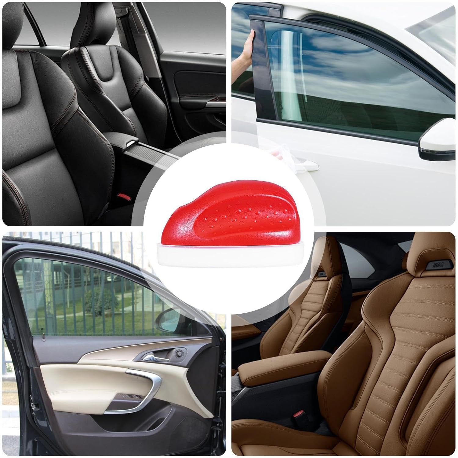 Automobile Oil Film Cleaning Brush | Oil Residues Brush | Car Cleaning Brush | Grease Removal Brush, Engine Bay Cleaning Brush, Car Detailing Brush, Oil Film Removal Brush