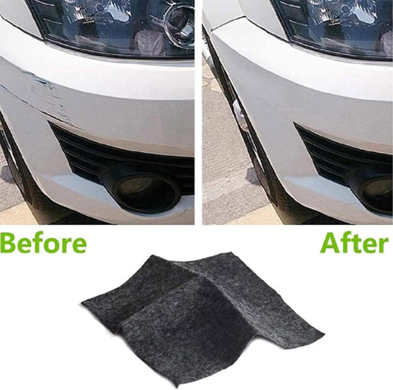 Nanoklean Magic Cloth, Nano Sparkle Cloth Car Scratch Remover, Lint Free Glass Cleaning Cloths (10 * 10Cm 10 Sheets)
