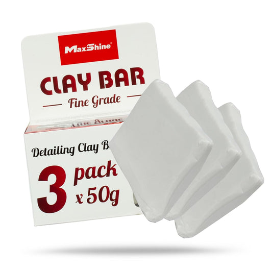 3-Pack Magic Clay Bar (150G) Heavy Grade Material for Car Clay Bar Auto Detailing - Efficiently Cleans & Removes Surface Contaminants Paintwork, Glass, Plastic, & Metal Surfaces (Fine Grade)