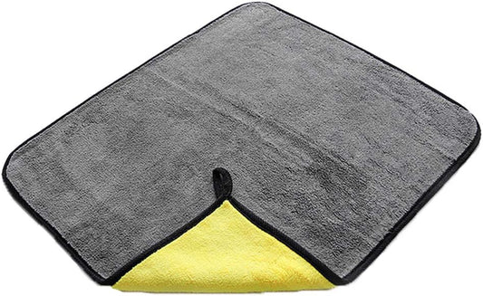 Car Cleaning Towel Super Big Microfiber Car Cleaning Towel Multifunctional Wash Cloth Two Color Oversized Thick Microfiber Towel Car Wash (30 * 30CM)