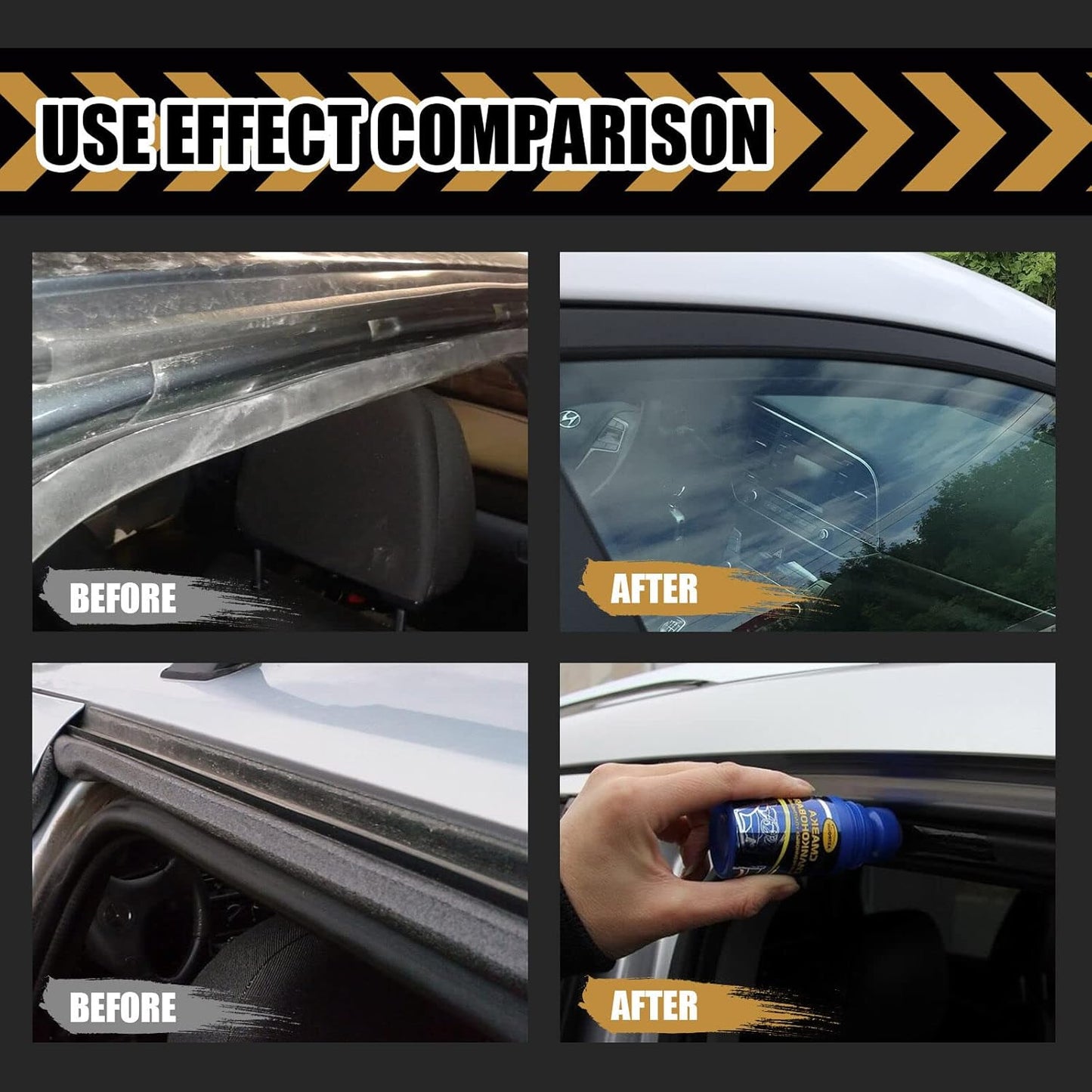 Car Rubber Care,100Ml Rubber Gloss Plastic Care Rubber Conditioner Coating Paste Maintenance Car Interior Cleaner and Care