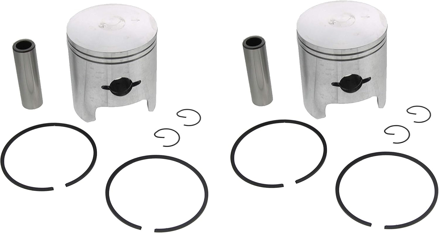 Piston and Gasket Kit for Arctic Cat Panther 1986-1988 Snowmobile by