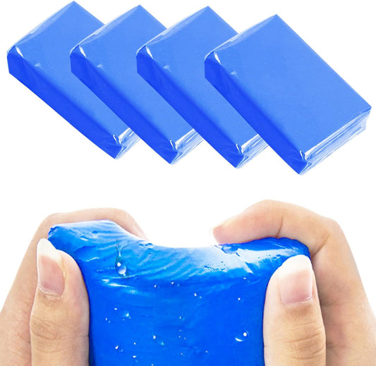 4 PCS Blue Car Clay Bar 100 G Auto Detailing Magic Clay Bars for Car Washing Cleaner