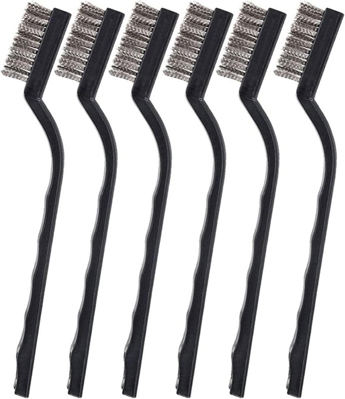 Polishing Pad 12/15PCS Wire Brush Set Stainless Steel Metal Brass Nylon Cleaning Polishing Rust Brush Metal Cleaning Brush Tool High Chemical Resistance and Durability Performanc