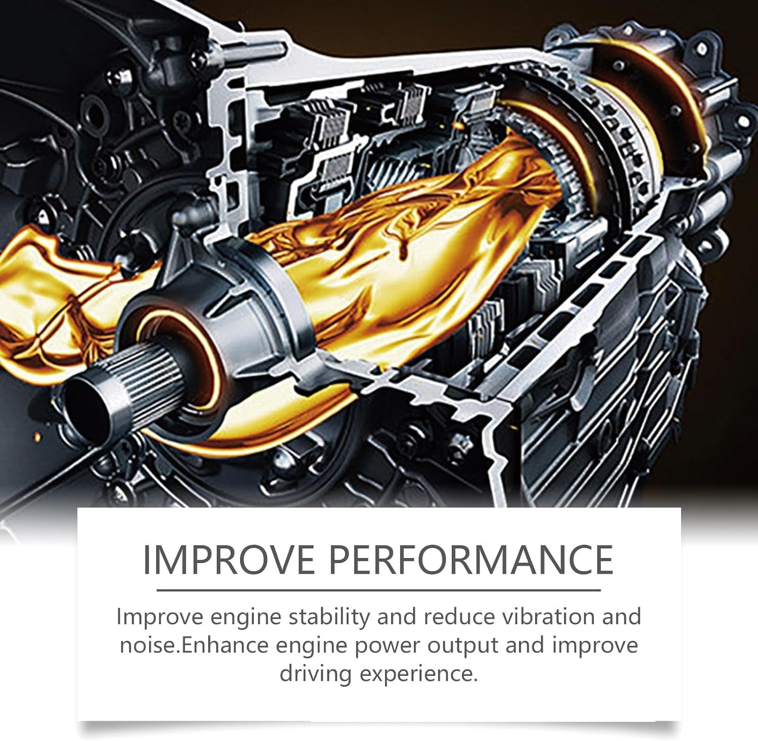 Anti-Friction Engine Performance Additive, Engine Anti-Wear Protective Agent, Highly Effective Engine Anti-Wear Protectant, Transmission Fluid Additive for Car, Noise Reduction and Shaking Cure (*3)