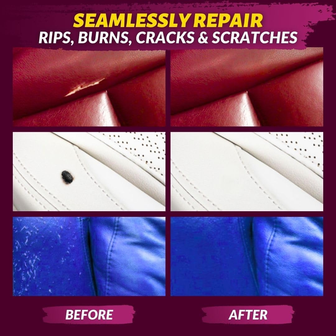 Leather Care PRO Professional Black Leather & Vinyl Repair Kit