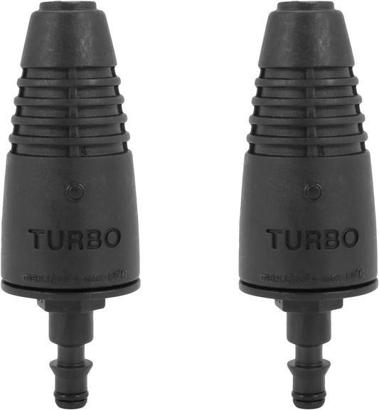 2X High Pressure Washer Car Wash Water- Rotating Turbo Nozzle for Comet Vax