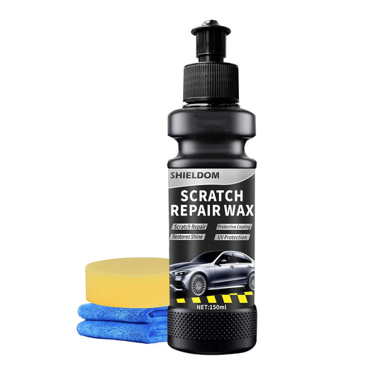 Car Scratch Remover for Vehicles Auto Paint Swirls & Scuff Removal Polishing Compound to Repair Scratches with Buffer Pad and Towel Works on Cars, Trucks, Suvs, Rvs & More -5Oz/150Ml