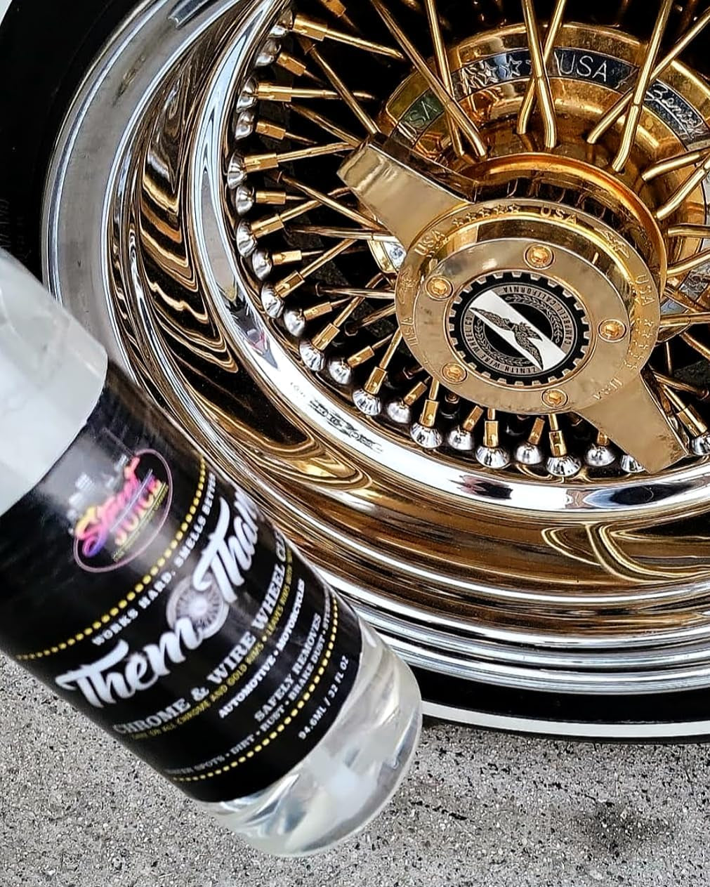 Them Thangz  - Street Juice Products 32Oz Chrome & Wire Wheel Cleaner
