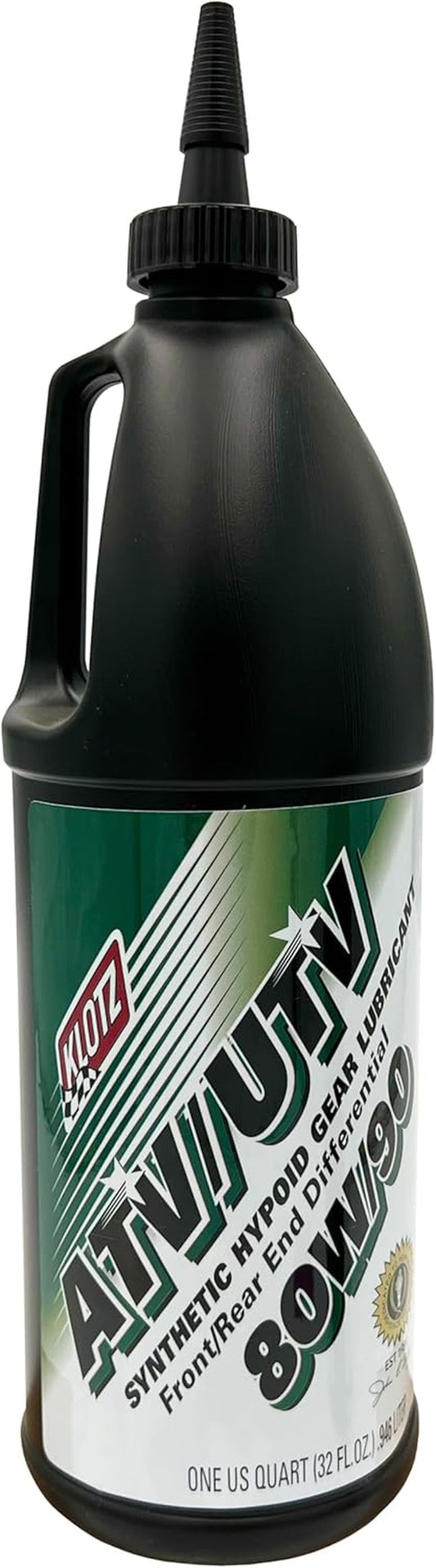 ATV UTV SXS 80W-90 Front & Rear End Differential Fluid Synthetic  Oil Lubricant – 32 Ounce | Side by Side Transmission Differential Gear Protection, Corrosion Inhibitor, Anti-Wear