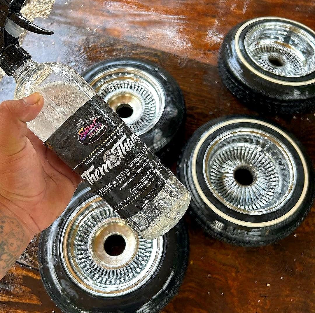 Them Thangz  - Street Juice Products 32Oz Chrome & Wire Wheel Cleaner