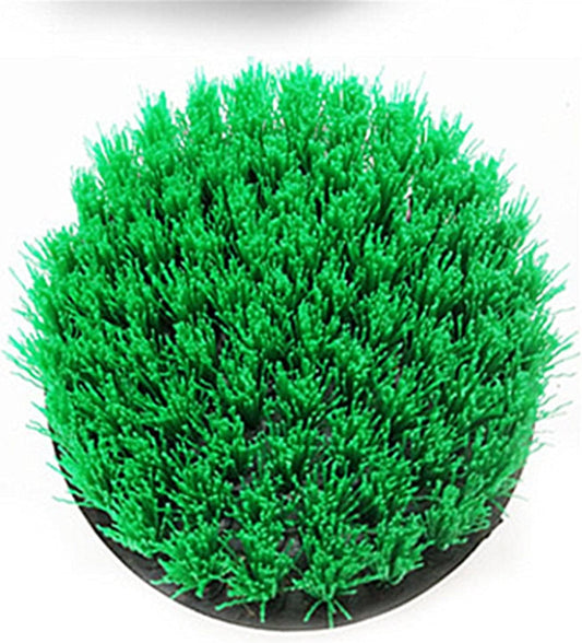 Polishing Pad Electric Drill Brush Kit Tile Grout Scrubber Cleaning Drill Nylon Brushes Tub Cleaner Kit Wood Grinding Polishing Tool High Chemical Resistance and Durability Performanc