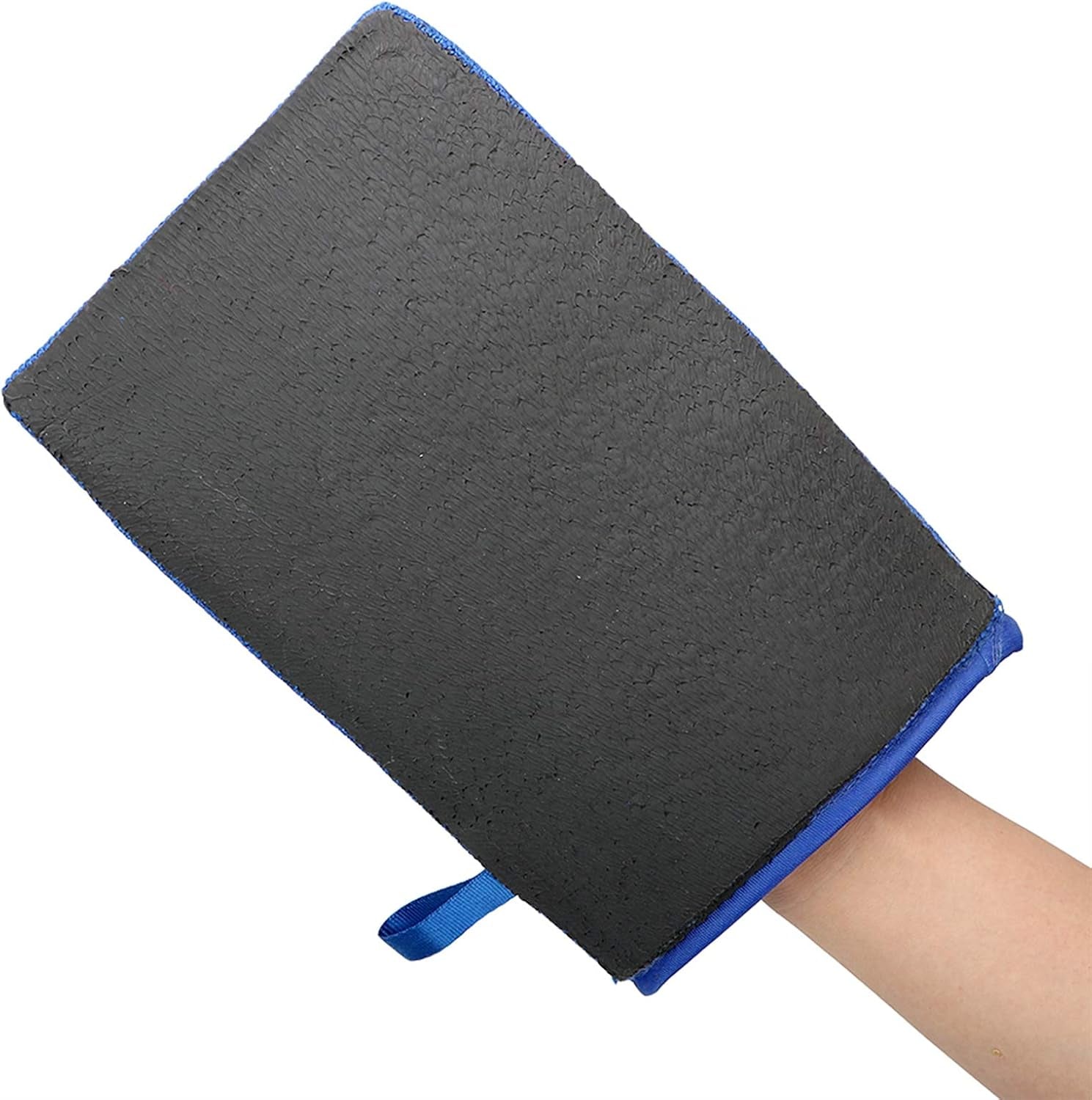 Car Clay Mitt,21.5Cmx14Cm Detailing Clay Bar Cleaner Microfiber Auto Wash Bar Cleaning Tool Detailing Polishing Clay Bar