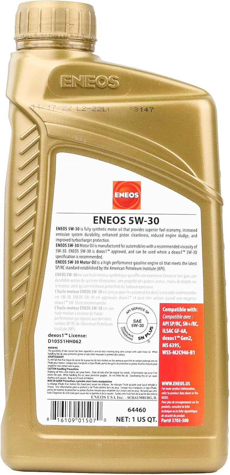 5W-30 Fully Synthetic Motor Oil