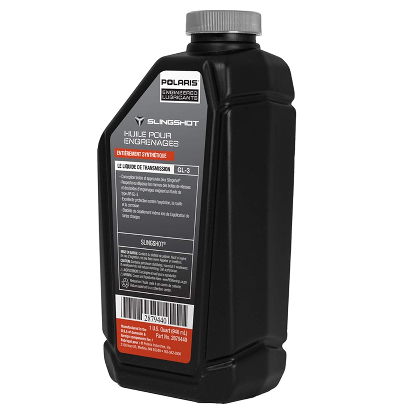 Slingshot New OEM Transmission Oil Lubricant 75W-90 32Oz Quart 2879440