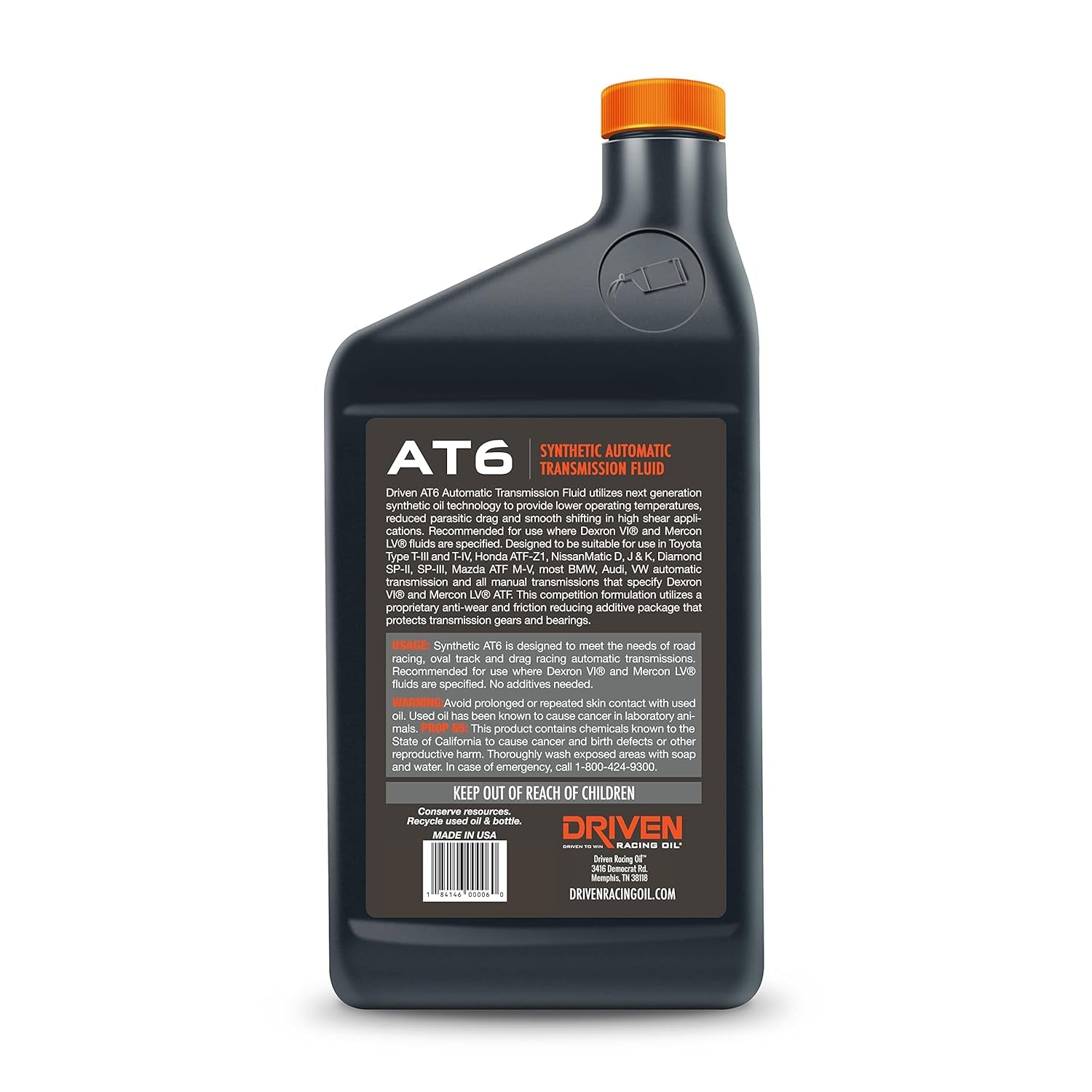 AT6 Automatic Transmission Fluid (1 Quart)