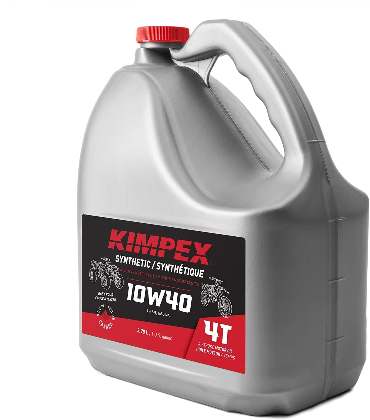 10W40 Moto/Atv 4-STROKES Engine Oil 10W40