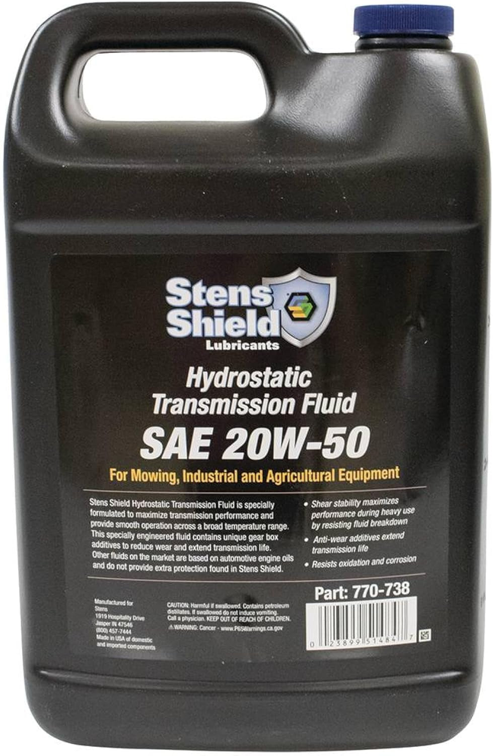 Hydrostatic Transmission Fluid for Universal Products SAE 20W-50