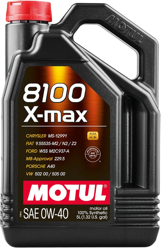 104533 8100 X-MAX 0W40 4X5L