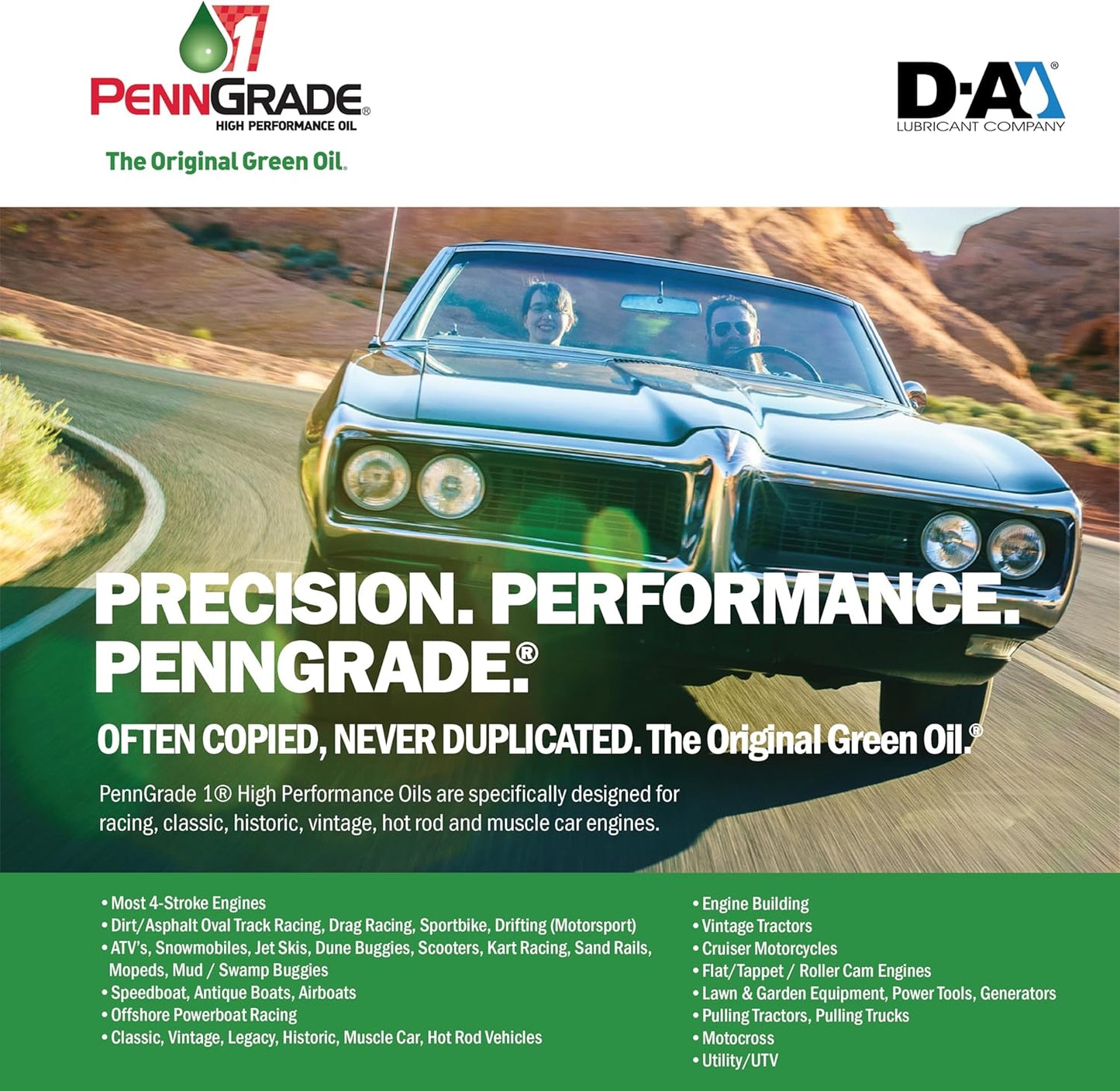 , 71446, Synthetic Blend High Performance Oil SAE 10W-40, 1 Quart