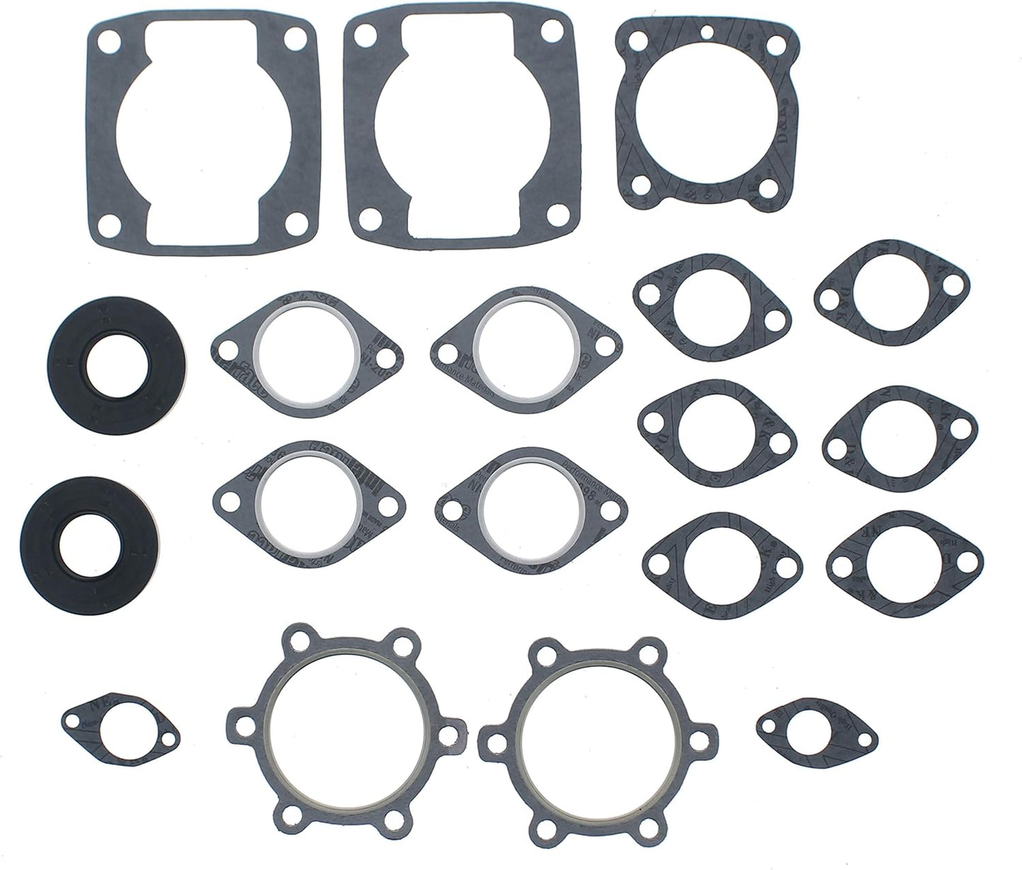 Piston and Gasket Kit for Arctic Cat Panther 1986-1988 Snowmobile by
