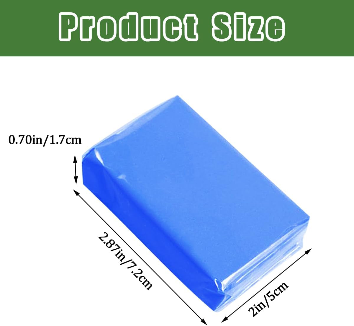 4 PCS Blue Car Clay Bar 100 G Auto Detailing Magic Clay Bars for Car Washing Cleaner