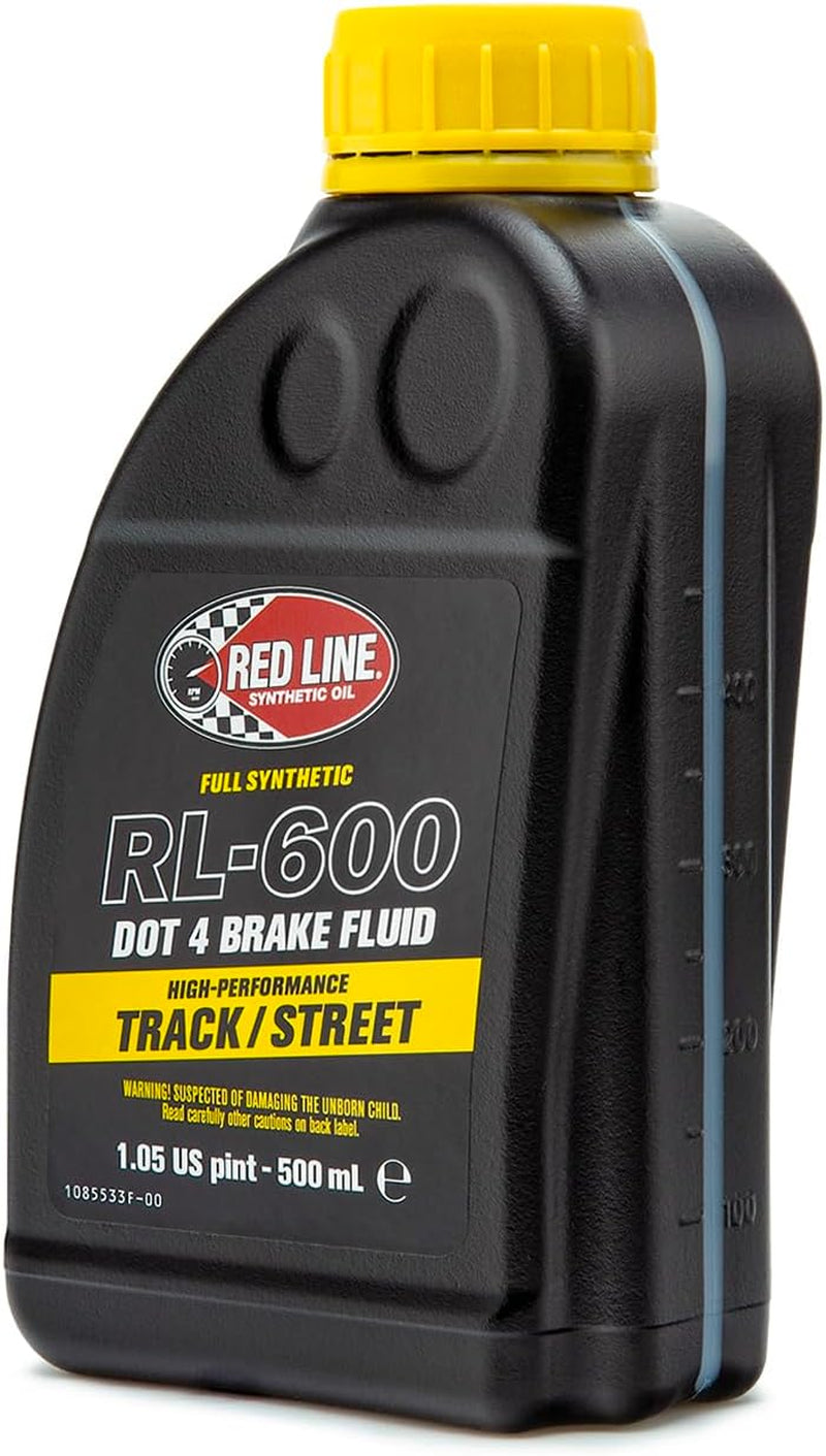 90404 RL-600 High Performance Track/Street DOT 4 Brake Fluid - 500 Milliliter
