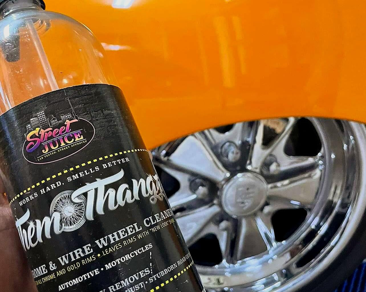 Them Thangz  - Street Juice Products 32Oz Chrome & Wire Wheel Cleaner